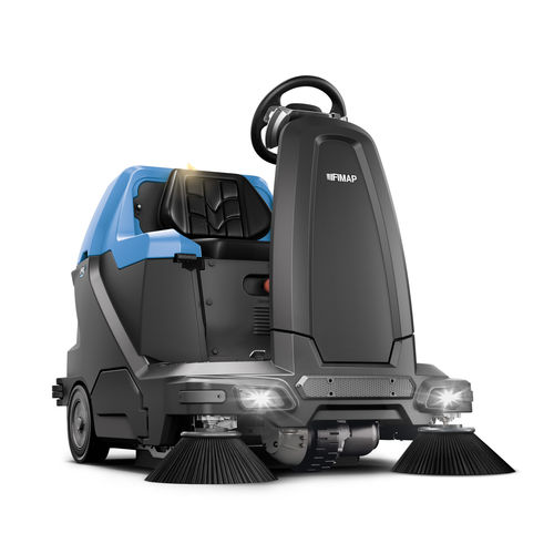 Barredora con operador a bordo - FSR7 series - Fimap - con batería / compacta