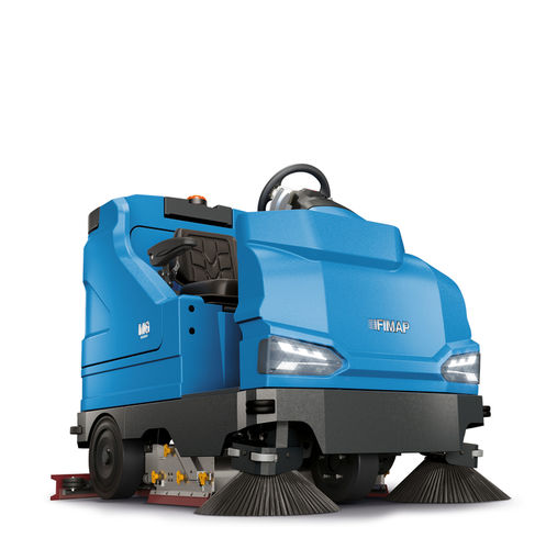 Fregadora con operador a bordo - MG series - Fimap - eléctrica / DC / alimentada por batería