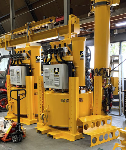 Elevador de ventosas para bobina de papel - Aerolift Industrials B.V.