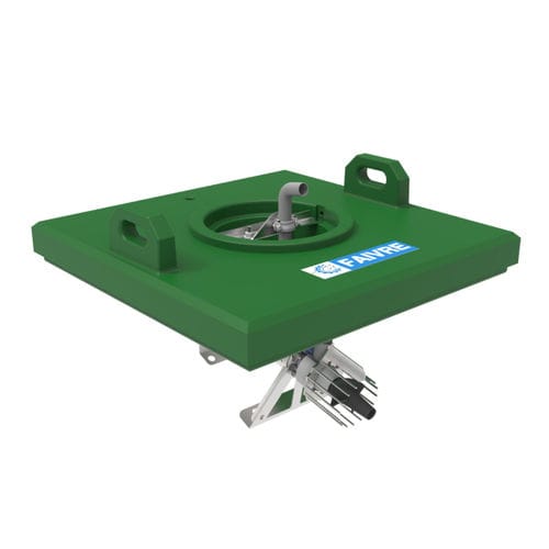 Hidroeyector de chorro de aire - AQUASUB - FAIVRE - para estanques de agua dulce / para oxigenación del agua / de acero inoxidable