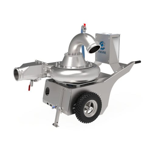 Bomba de rotor - LowMotion 6 - FAIVRE - para aguas residuales / para agua de uso industrial / para productos agroalimentarios
