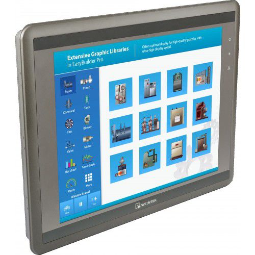 Terminal HMI con pantalla táctil - MT8121XE - NemaVision-iPC B.V. - empotrable / 128 x 64 / RISC