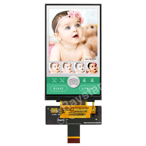 Módulo de visualización LED - RFO400C-AYW-MNN - Raystar Optronics, Inc. - TFT LCD / IPS / 480 x 800