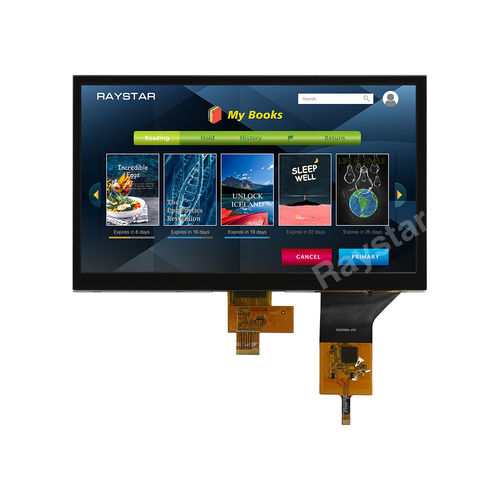 Módulo de visualización LED - RFH1010J-AYW-MNB - Raystar Optronics, Inc. - TFT LCD / IPS / con pantalla táctil capacitiva