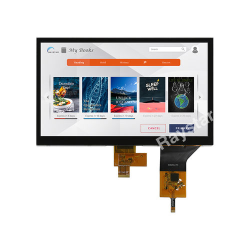 Módulo de visualización LED - RFH1010J-AYH-MNB - Raystar Optronics, Inc. - TFT LCD / IPS / con pantalla táctil capacitiva