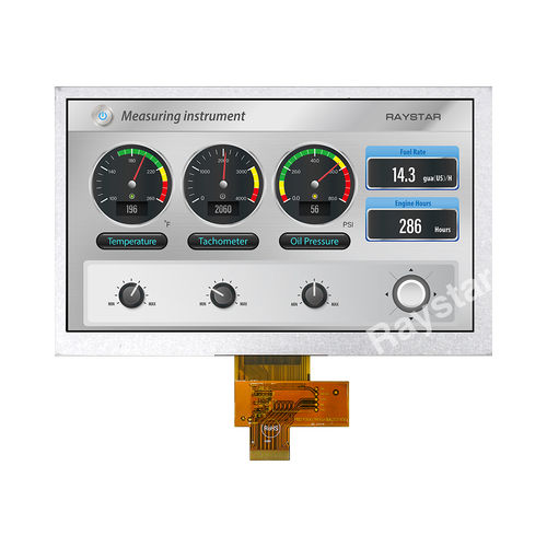 Módulo de visualización LED - RFH700A8-AYH-MNN - Raystar Optronics, Inc. - TFT LCD / IPS / 1024 x 600