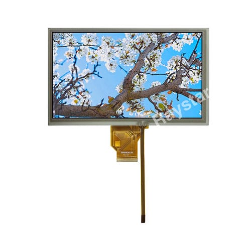 Módulo de visualización TFT - RFF80AB-AIW-DNS - Raystar Optronics, Inc. - con pantalla táctil resistiva / de matriz de puntos / 800 x 480