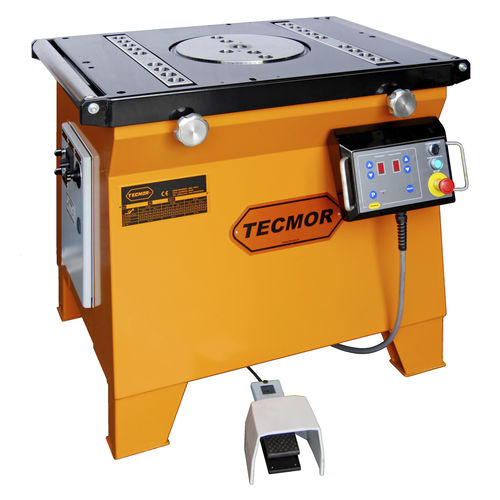 Máquina curvadora eléctrica - PF 55 S  - TECMOR S.R.L. - de barras de armadura