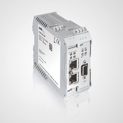 Pasarela de comunicación - mbGate DP - Softing Industrial Automation - industrial / RS-485 / Modbus