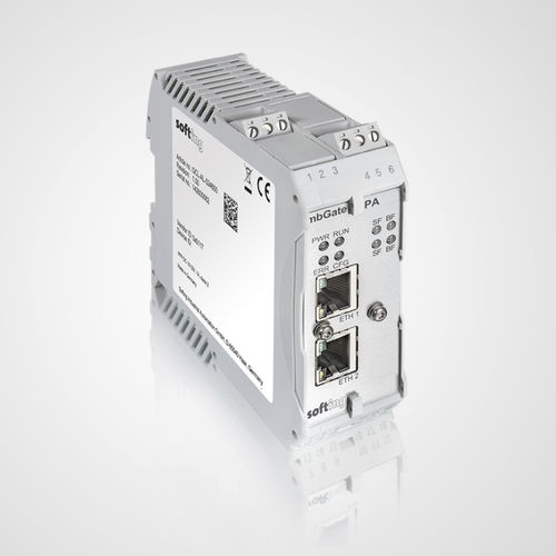 Pasarela de comunicación - mbGate PA - Softing Industrial Automation - industrial / Modbus TCP / PROFIBUS