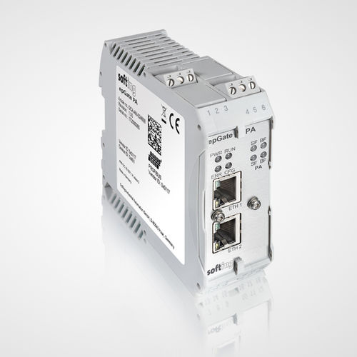 Pasarela de comunicación - epGate PA - Softing Industrial Automation - industrial / EtherNet/IP / PROFIBUS PA