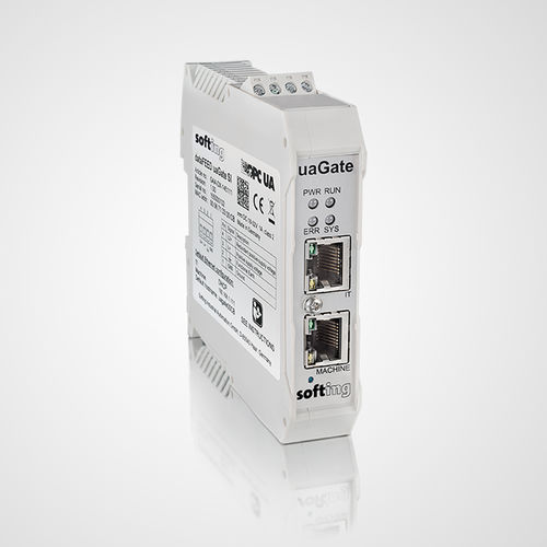 Pasarela de comunicación - uaGate SI - Softing Industrial Automation - industrial / IoT / de seguridad