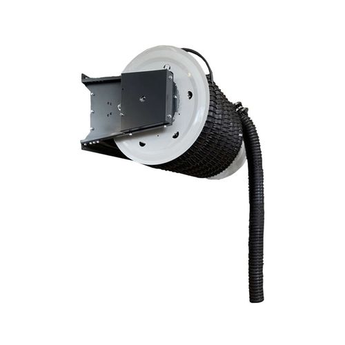 Extractor de gases de escape para taller - ST-Arr Ø 75 - Stucchi 1950 S.r.l. - de pared / con enrollador de tubo
