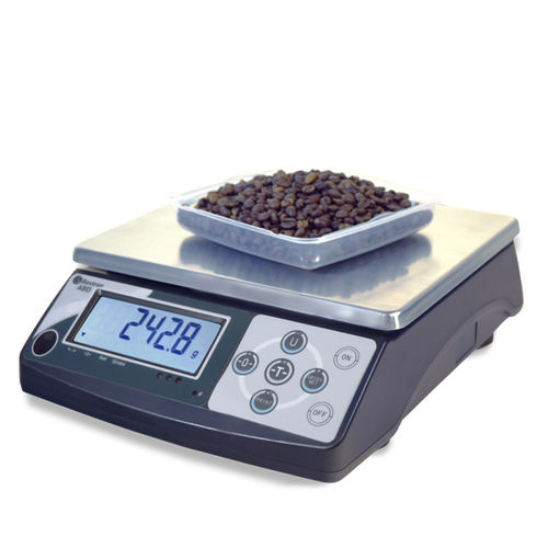 Balanza contadora - ABD - GIROPES - comercial / con pantalla LCD / de acero inoxidable