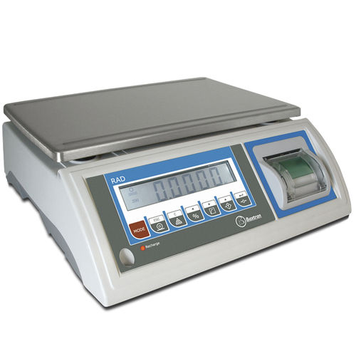 Balanza contadora - RAD - GIROPES - comercial / con pantalla LCD / de acero inoxidable