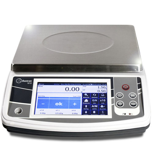 Balanza con pantalla táctil - N10 / N20 - GIROPES - digital / de acero inoxidable / benchtop