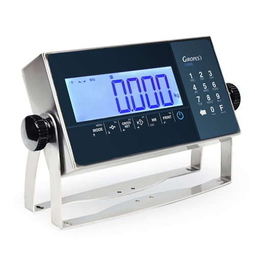 Indicador de pesaje digital - GI410 LCD - GIROPES - visualizador LCD / IP65 / IP54