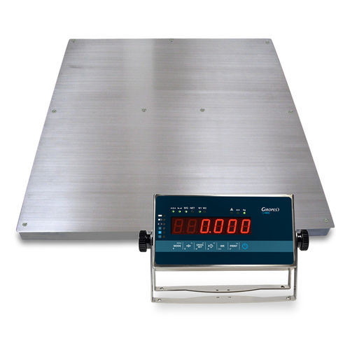 Balanza de plataforma - BGI - GIROPES - con pantalla LED / de acero inoxidable / IP65