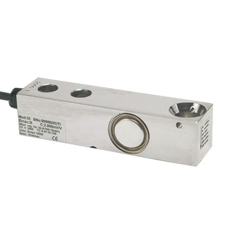 Célula de carga de cizallamiento - G35T series  - GIROPES - tipo viga / de galga extensométrica / de acero inoxidable