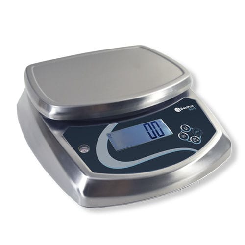 Balanza comercial - SCU - GIROPES - de mostrador / con pantalla LCD / de acero inoxidable