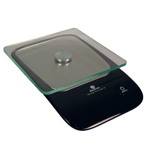 Balanza con pantalla LED - GLASSKS - GIROPES - para el sector alimentario / benchtop / con batería