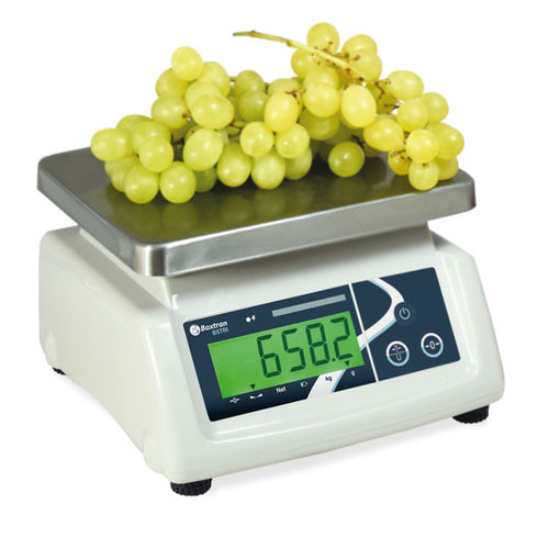 Balanza con doble visualizador - BS-TRI - GIROPES - con pantalla LCD / de acero inoxidable / para el sector alimentario