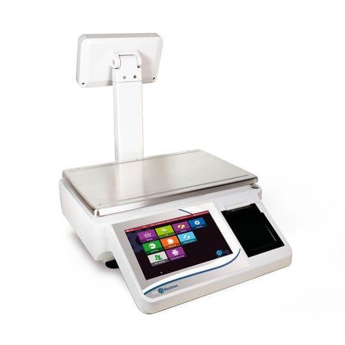 Balanza comercial - S70 - GIROPES - de mostrador / con doble visualizador / con pantalla táctil