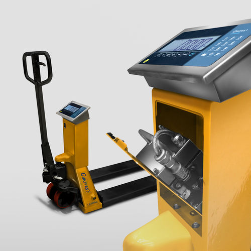 Transpaleta manual - TP410 ATEX - GIROPES - eléctrica / de pesaje / para la industria agroalimentaria