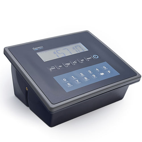 Indicador de pesaje visualizador LCD - GI620 - GIROPES - benchtop / IP54 / RS-232