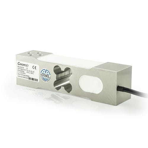 Célula de carga de cizallamiento - GY15 - GIROPES - tipo bloque / de alta precisión / de aluminio