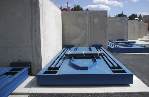 Báscula puente de metal - BPGEM 6x2'70 - GIROPES - para vehículos
