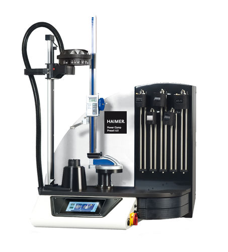 Máquina de inducción térmica en frío - Power Clamp Preset i4.0 - HAIMER GmbH - para herramienta