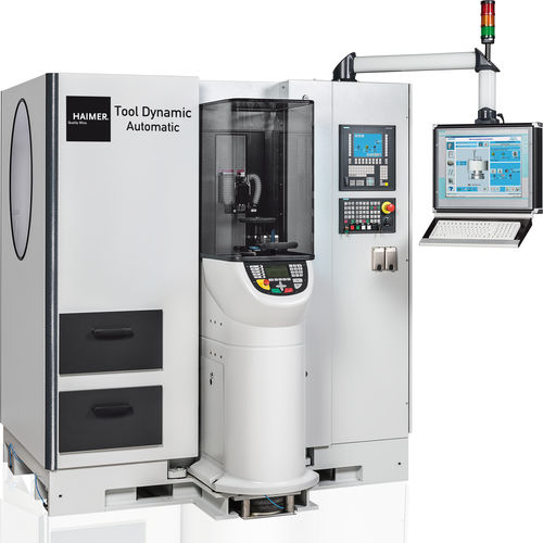 Máquina equilibradora vertical - Tool Dynamic TD Automatic - HAIMER GmbH - dinámico / para herramienta de corte / automático