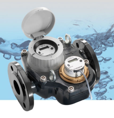 Contador de agua digital - WESAN WPV E  - DIEHL Metering - de turbina tipo Woltman