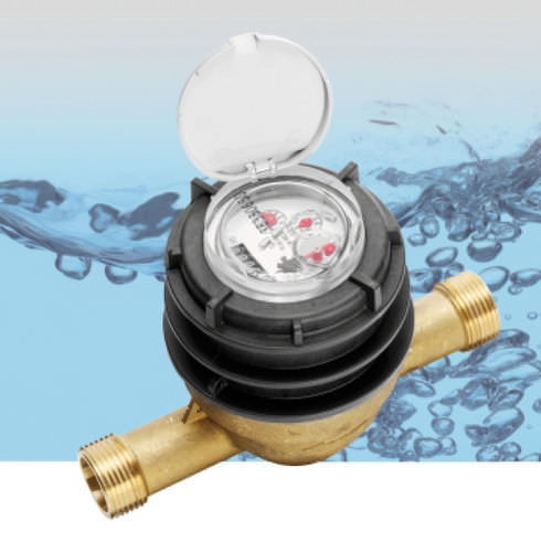 Contador de agua de esfera húmeda - CORONA MCI 108 - DIEHL Metering - de turbina de chorro múltiple / residencial