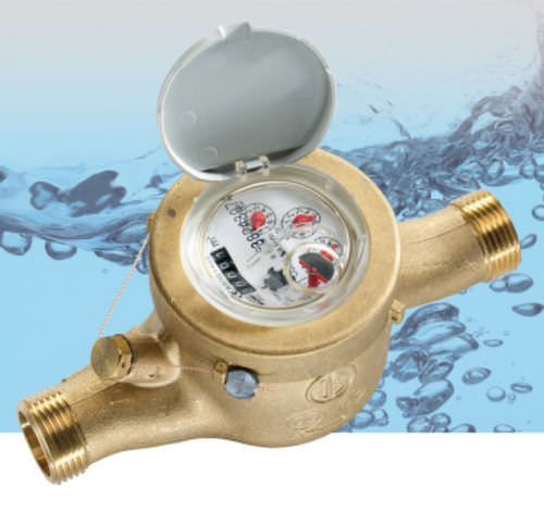 Contador de agua de esfera húmeda - CORONA MWI 109 - DIEHL Metering - de turbina de chorro múltiple / residencial