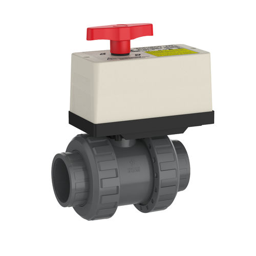 Válvula de bola - S6 - Praher Plastics Austria GmbH - con actuador eléctrico / IP65 / higiénica