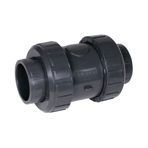 Válvula de retención de membrana - S4 - Praher Plastics Austria GmbH - roscada / con brida / en PVC-U