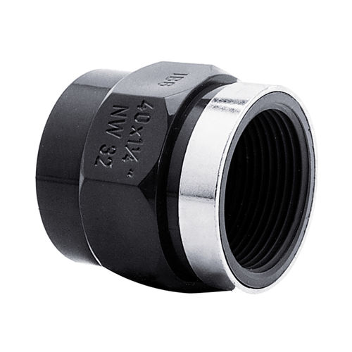 Adaptador hidráulico para tubos - IBG® - Praher Plastics Austria GmbH - hembra / en PVC-U / recto