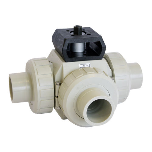 Válvula de bola - S4  - Praher Plastics Austria GmbH - neumática / eléctrica / para agua potable