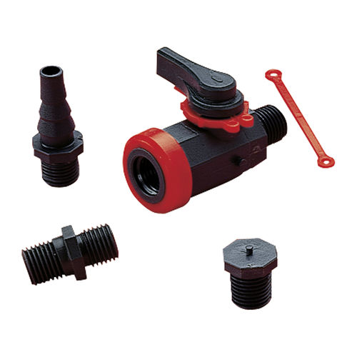 Válvula de bola - S4  - Praher Plastics Austria GmbH - manual / de toma de muestras / para agua potable