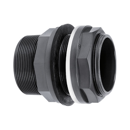 Adaptador hidráulico roscado - IBG®  - Praher Plastics Austria GmbH - en PVC-U / recto