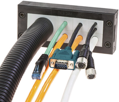 Entrada de cable modular - DES 24M - DETAS - IP54 / para armarios eléctricos / para cable