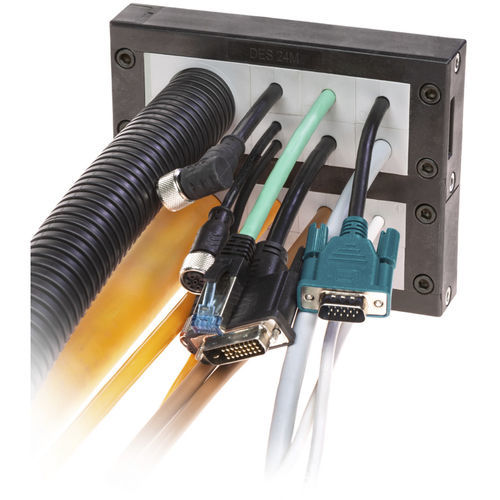 Entrada de cable modular - DES 24MX series  - DETAS - para armarios eléctricos / para cable