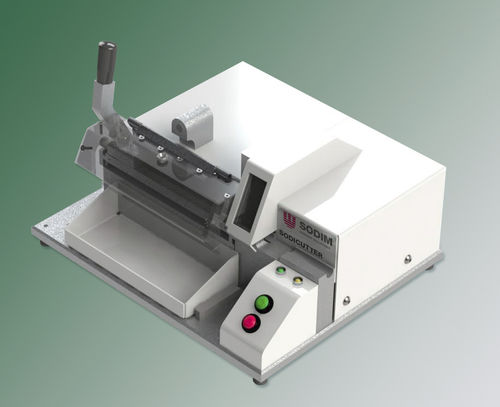 Máquina de corte de cuchilla - Sodicutter - Körber Technologies GmbH - de tabaco / de laboratorio