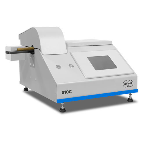 Máquina de ensayo de dimensiones - S10C - Körber Technologies GmbH - controlada por PC / para cigarrillos / de mesa