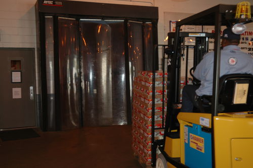 Puerta plegable - Fast-Fold® - Rytec Corporation - de PVC / para exteriores / industrial