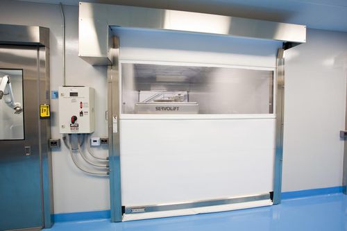Puerta enrollable - Pharma-Roll® - Rytec Corporation - para sala blanca / para interior / rápida