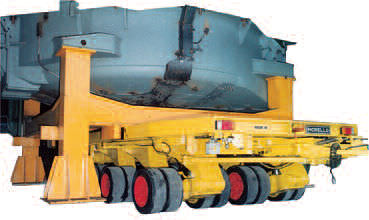 Remolque plataforma - 10.6 x 3.85 x 1.25 m | VCP4 E 240/5 - MORELLO GIOVANNI S.r.l. - para equipamiento industrial / de más de 6 ejes / de acoplamiento