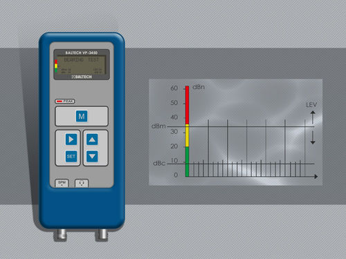 Vibrómetro para vigilancia de máquina - BALTECH VP-3450 - BALTECH GmbH